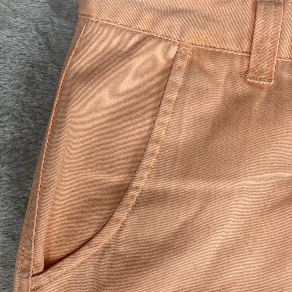 Caribbean Joe Capri Pants‎ Size 8 Coral Sands 100% Cotton Flap Pockets - Picture 3 of 16